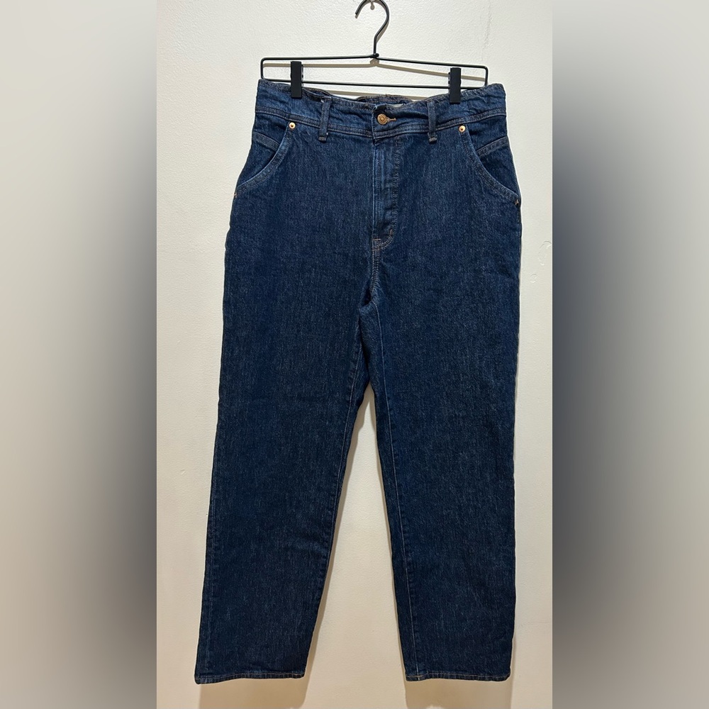 Madewell Women's Straight Leg Jeans - Dark Blue